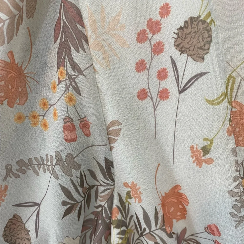 Simplee | Floral Midi Dress | VGUC | Size S - Picture 4 of 7